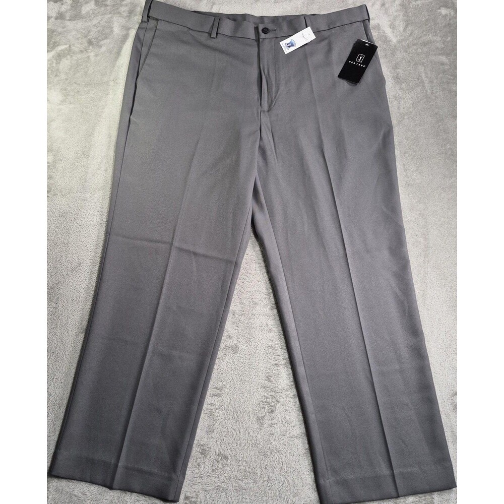 PGA Tour Golf Pants Mens 40x29 Gray Expandable Waistband Performance Grey